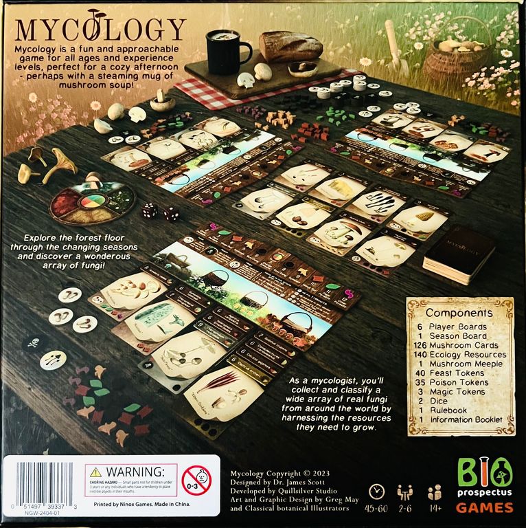 Mycology back of the box