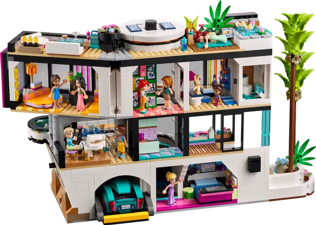 LEGO® Friends Mansión Moderna de Andrea interior