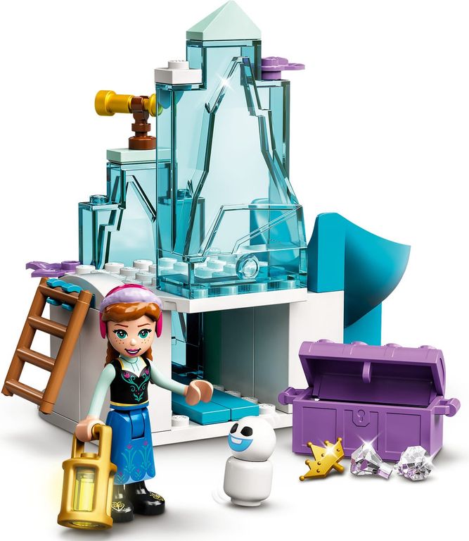 LEGO® Disney Anna and Elsa's Frozen Wonderland components