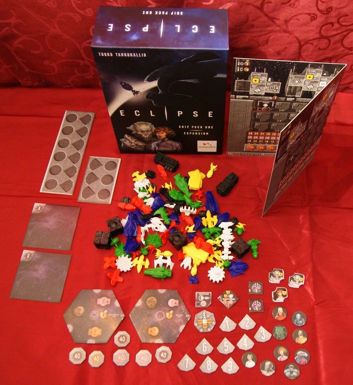Eclipse: Ship Pack One components
