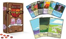 Adventure Time Card Wars: Princess Bubblegum vs. Lumpy Space Princess components