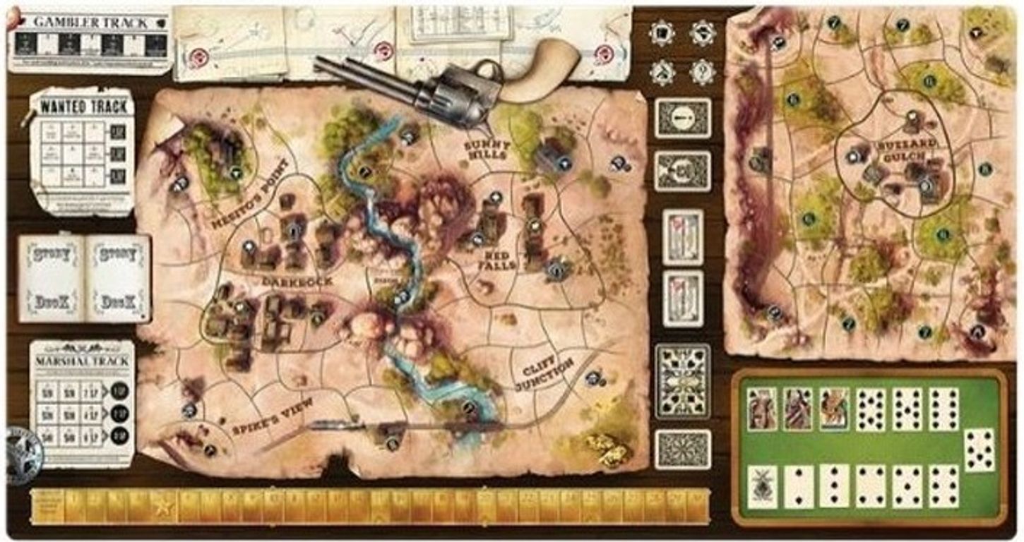 Western Legends: Playmat