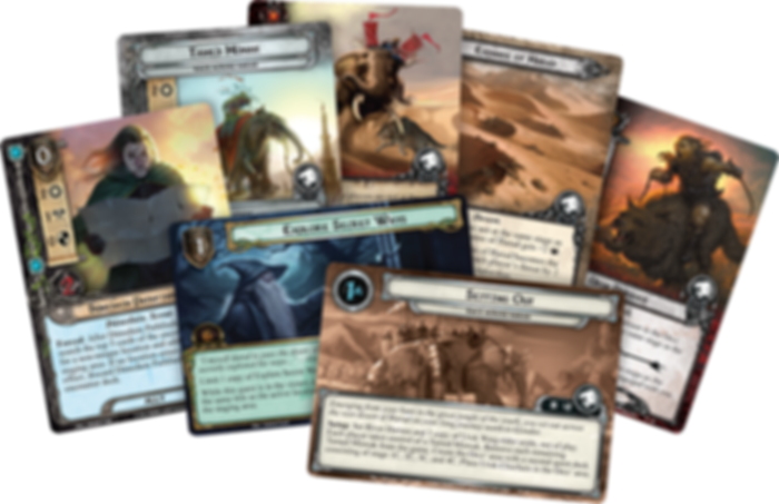 The Lord of the Rings: The Card Game - Race Across Harad kaarten