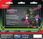 Pokémon TCG: Scarlet & Violet—Shrouded Fable Elite Trainer Box Three-Booster Blister back of the box