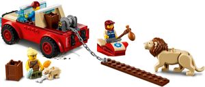 LEGO® City Wildlife Rescue Off-Roader components