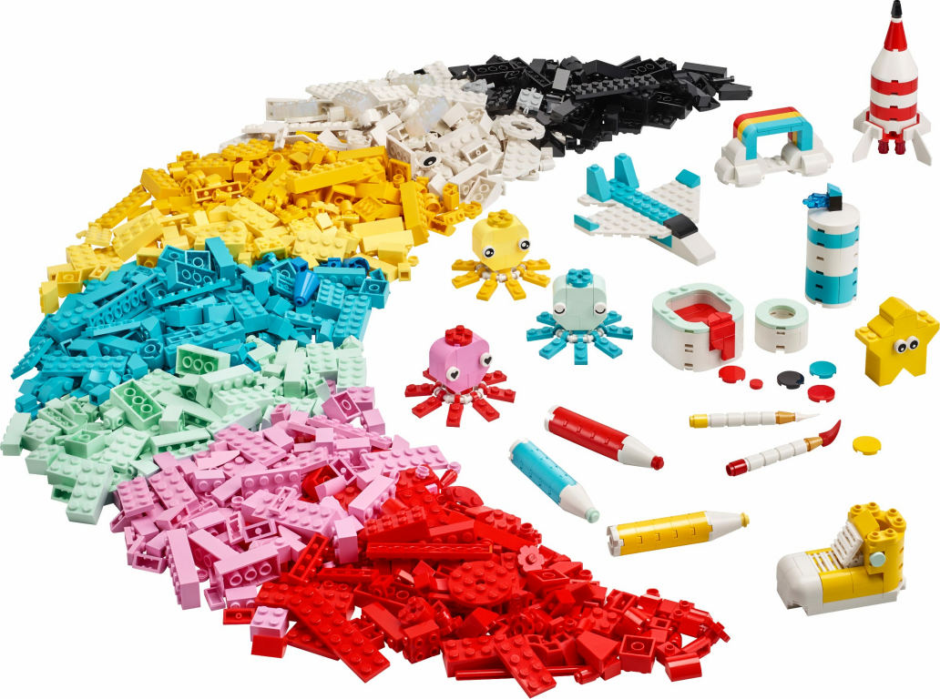 LEGO® Classic Creative Color Fun components