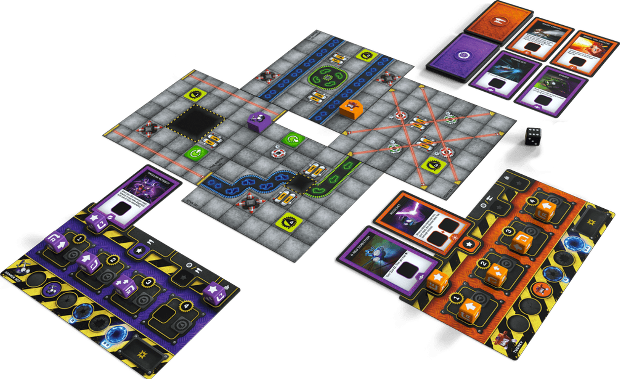 Robo Rally Dice partes