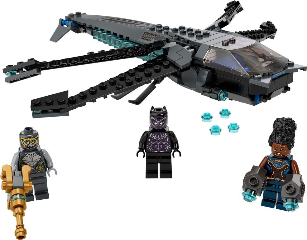 LEGO® Marvel Il dragone volante di Black Panther componenti