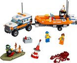 LEGO® City Geländewagen mit Rettungsboot komponenten