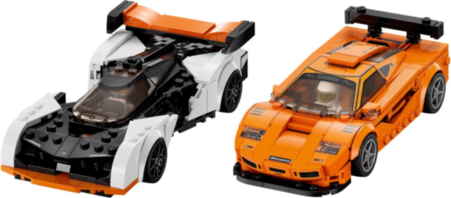 LEGO® Speed Champions McLaren Solus GT & McLaren F1 LM komponenten