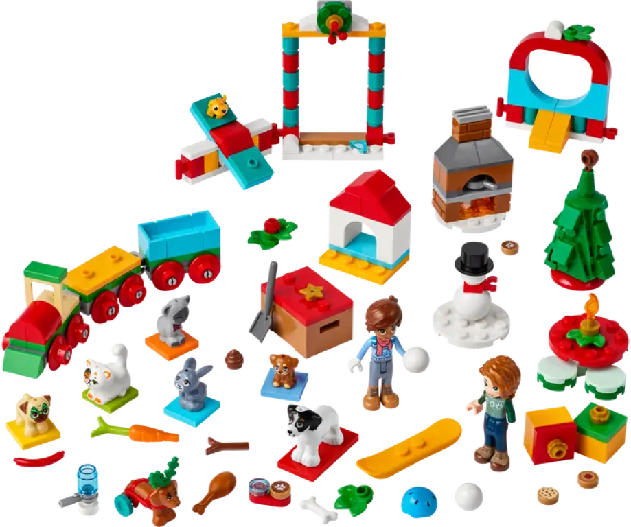 LEGO® Friends Adventskalender 2023 komponenten