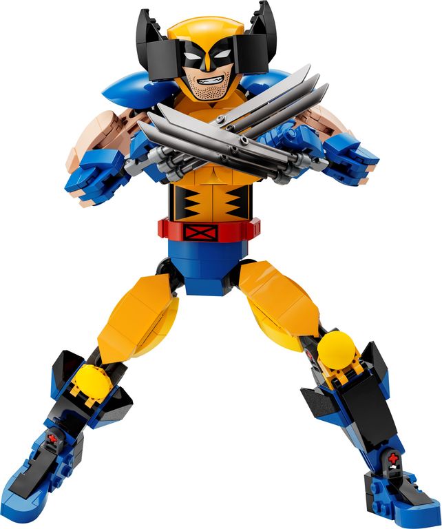 LEGO® Marvel Wolverine Construction Figure components