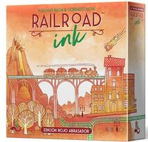 Railroad Ink: Edición rojo abrasador