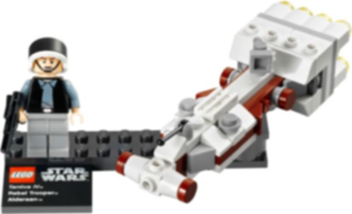 LEGO® Star Wars Tantive IV & Planet Alderaan components