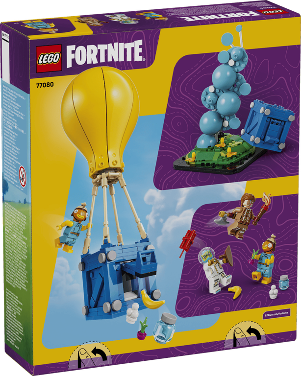 LEGO® Fortnite Vorratslieferung rückseite der box