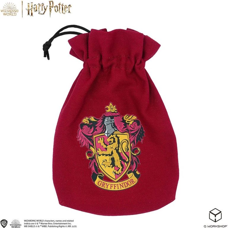 Harry Potter. Gryffindor Modern Dice Set - Red components