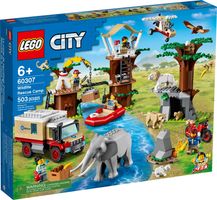 LEGO® City Rescate de la Fauna Salvaje: Campamento