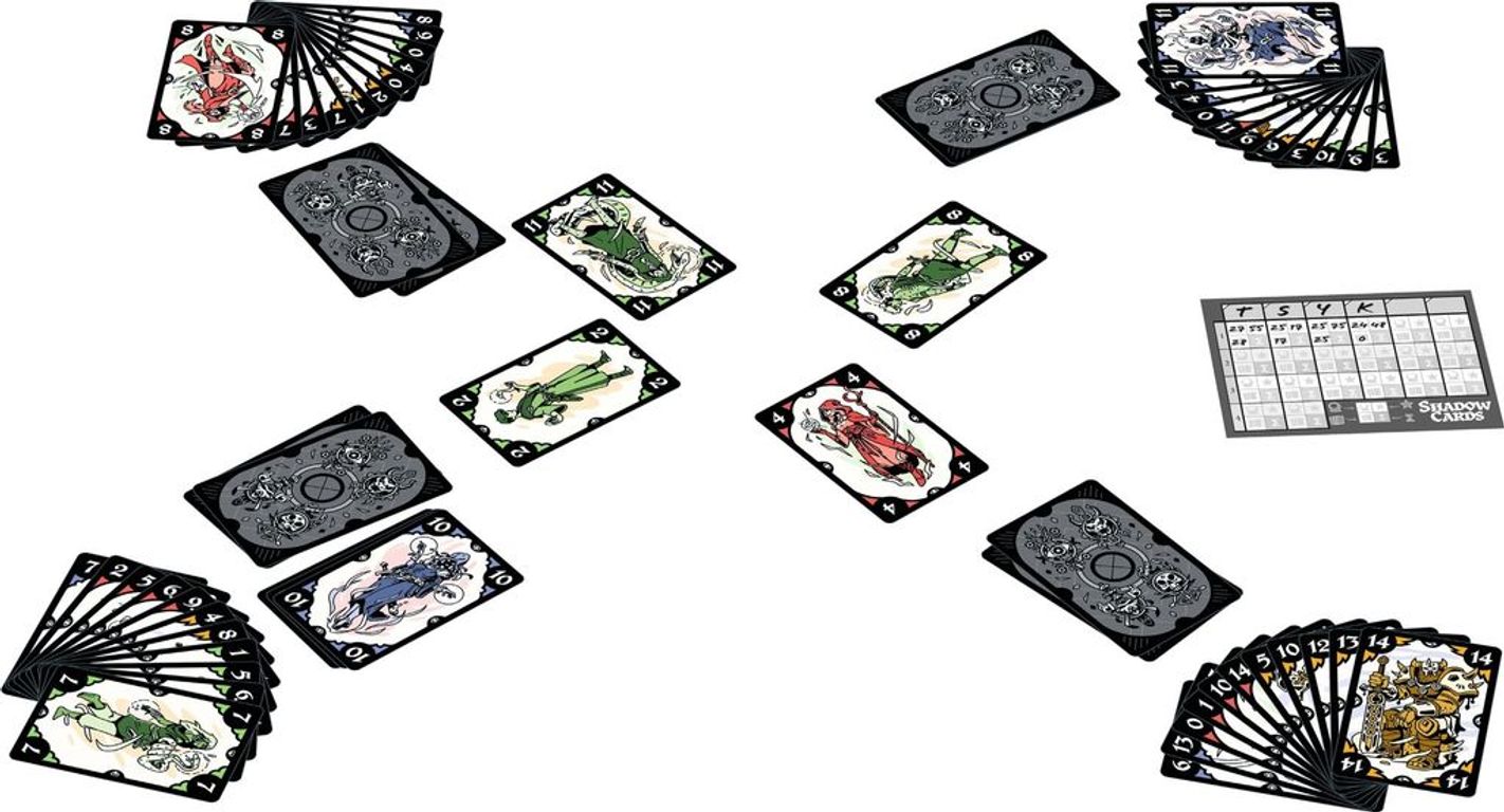 Shadow Cards components