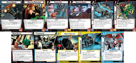 Marvel Champions: The Card Game - Black Widow Hero Pack cards