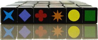 Qwirkle Cubes partes