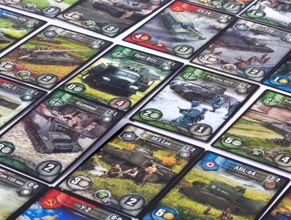 World Of Tanks Rush cartas