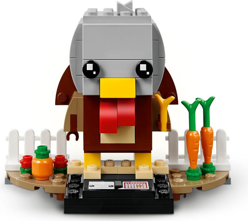 LEGO® BrickHeadz™ Thanksgiving Turkey components