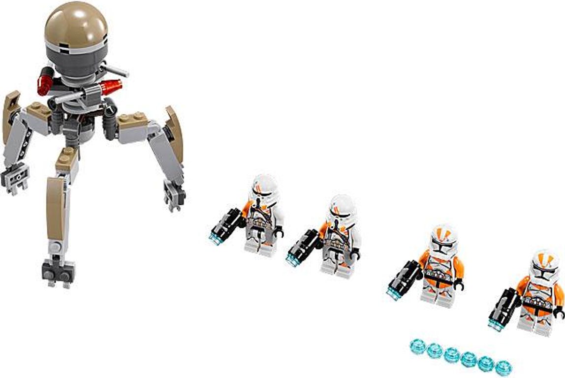 LEGO® Star Wars Utapau Troopers components