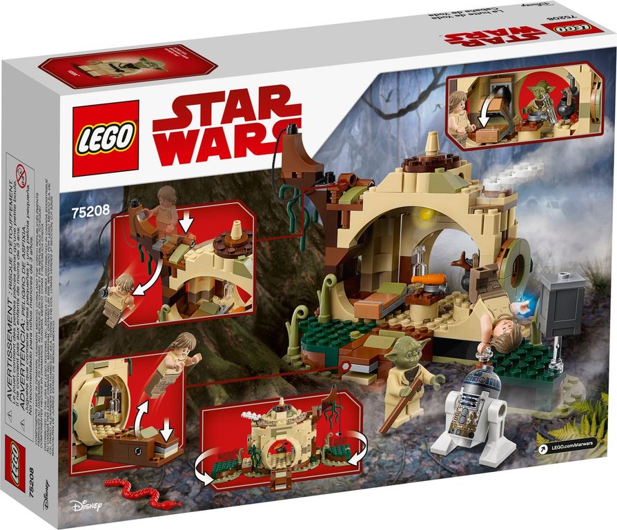 LEGO® Star Wars Yodas Hütte rückseite der box