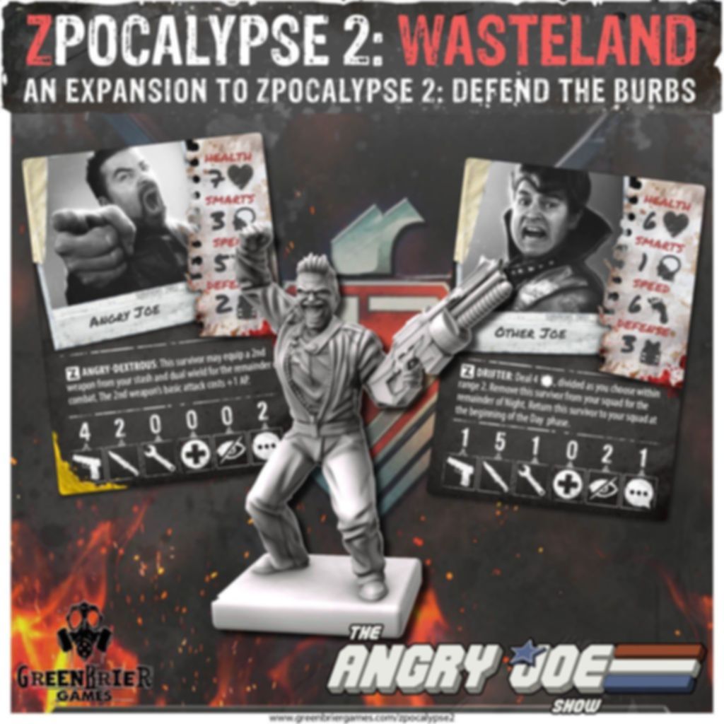 Zpocalypse 2: Wasteland componenten