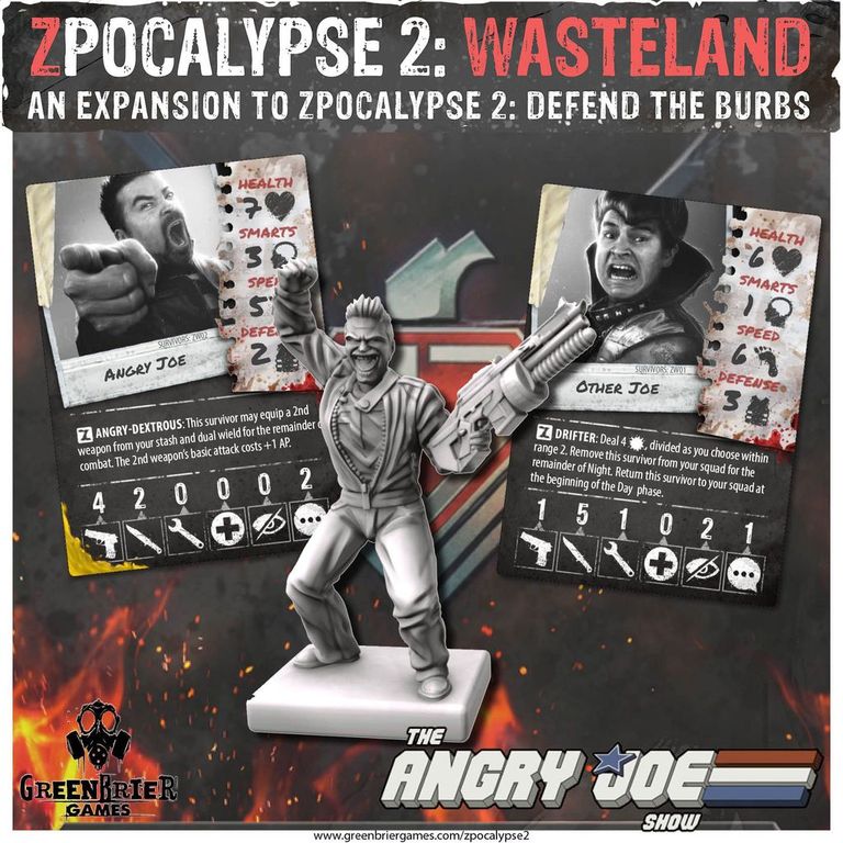 Zpocalypse 2: Wasteland components