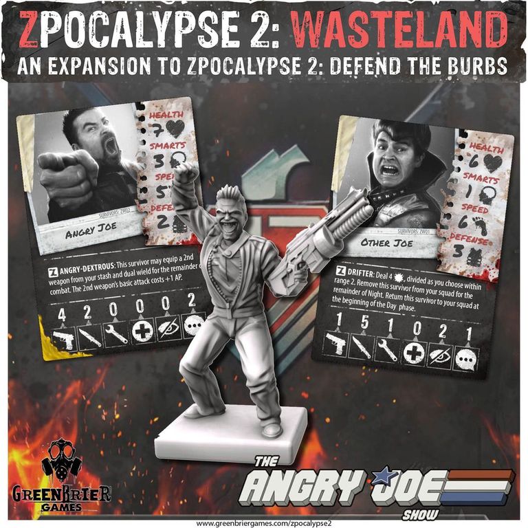 Zpocalypse 2: Wasteland componenti