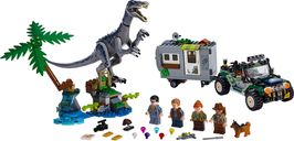 LEGO® Jurassic World Faccia a faccia con il Baryonyx: caccia al tesoro componenti