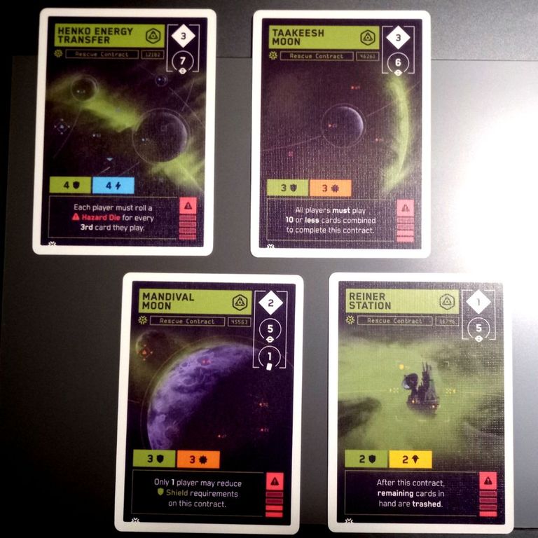 Moonrakers: Frontier kaarten