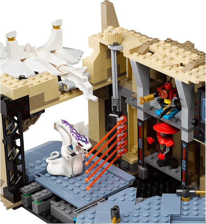 LEGO® Ninjago Caos en la cueva del Samurái X partes