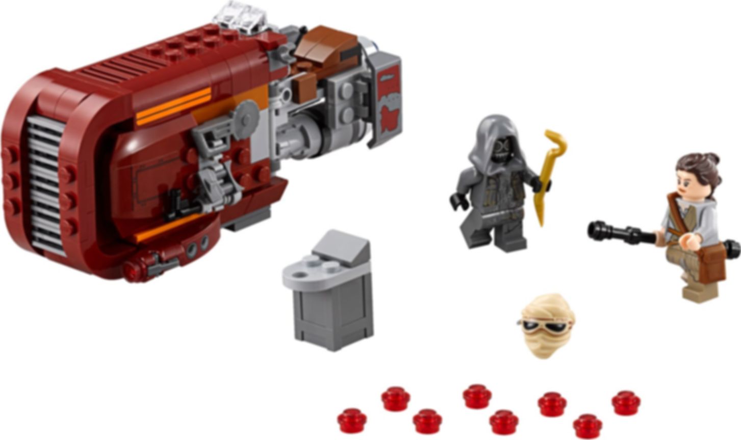 LEGO® Star Wars Rey's Speeder™ partes
