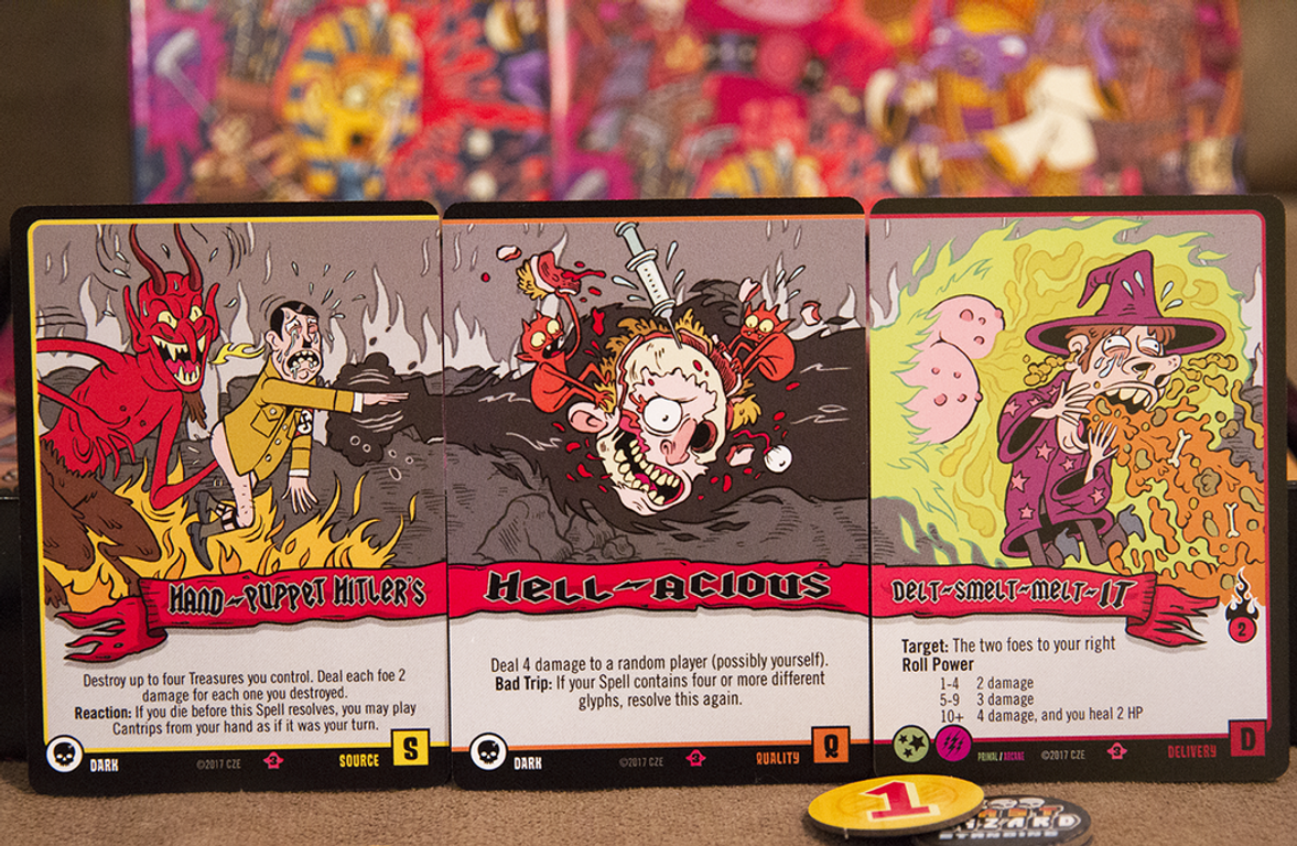 Epic Spell Wars of the Battle Wizards: Melee at Murdershroom Marsh cards