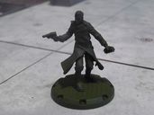 Dust Tactics: Allies Hero Pack - "Action Jackson / The Priest / Johnny One-Eye" miniature