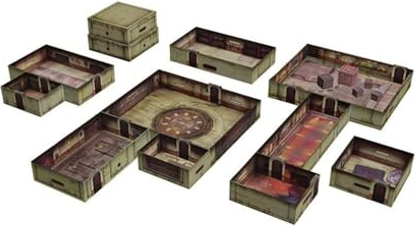 Tenfold Dungeon: Smuggler's Den komponenten