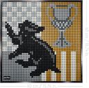 LEGO® Art Harry Potter™ Hogwarts™ Crests componenti