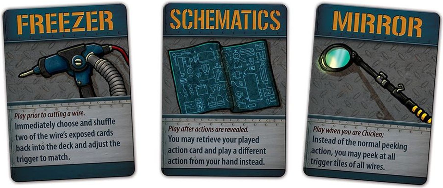 Bomb Squad Academy cards