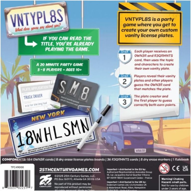 VNTYPL8S back of the box