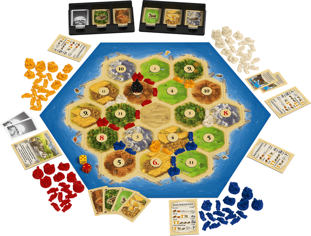 CATAN: Big Box komponenten