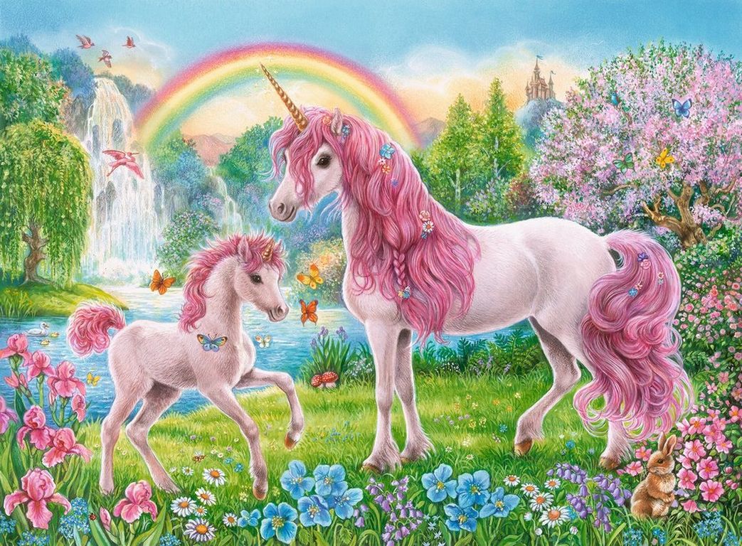 Coloring Booklet - Magic Unicorns
