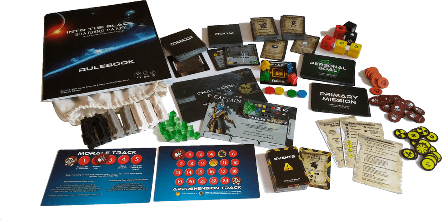 Into the Black: Boarding Party components