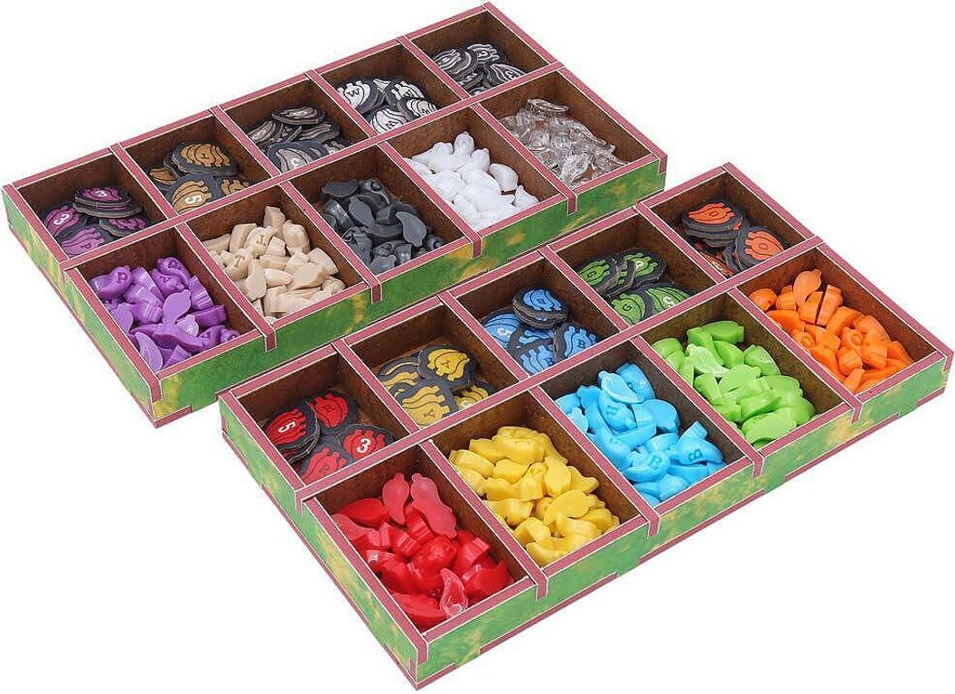 Scoville: 2nd Edition – Folded Space Insert partes