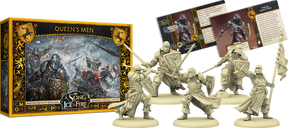 A Song of Ice & Fire: Tabletop Miniatures Game – Queen's Men components