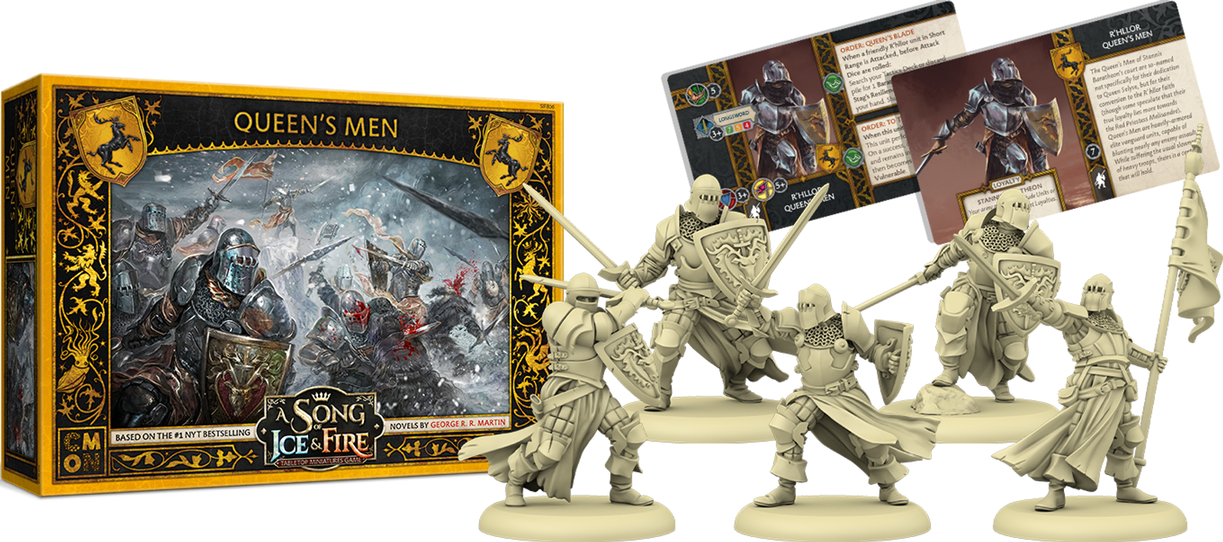 A Song of Ice & Fire: Tabletop Miniatures Game – Queen's Men partes