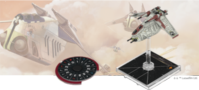 Star Wars: X-Wing (Second Edition) – LAAT/i Gunship Expansion Pack miniatur