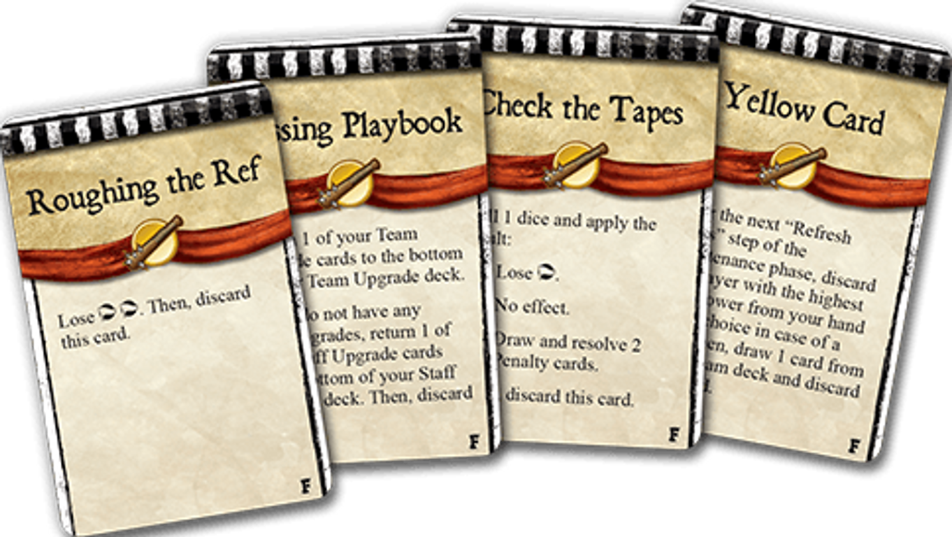 Blood Bowl: Team Manager - The Card Game - Foul Play cards