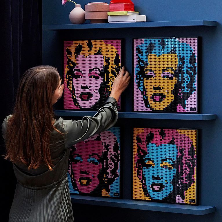 LEGO® Art Andy Warhol's Marilyn Monroe